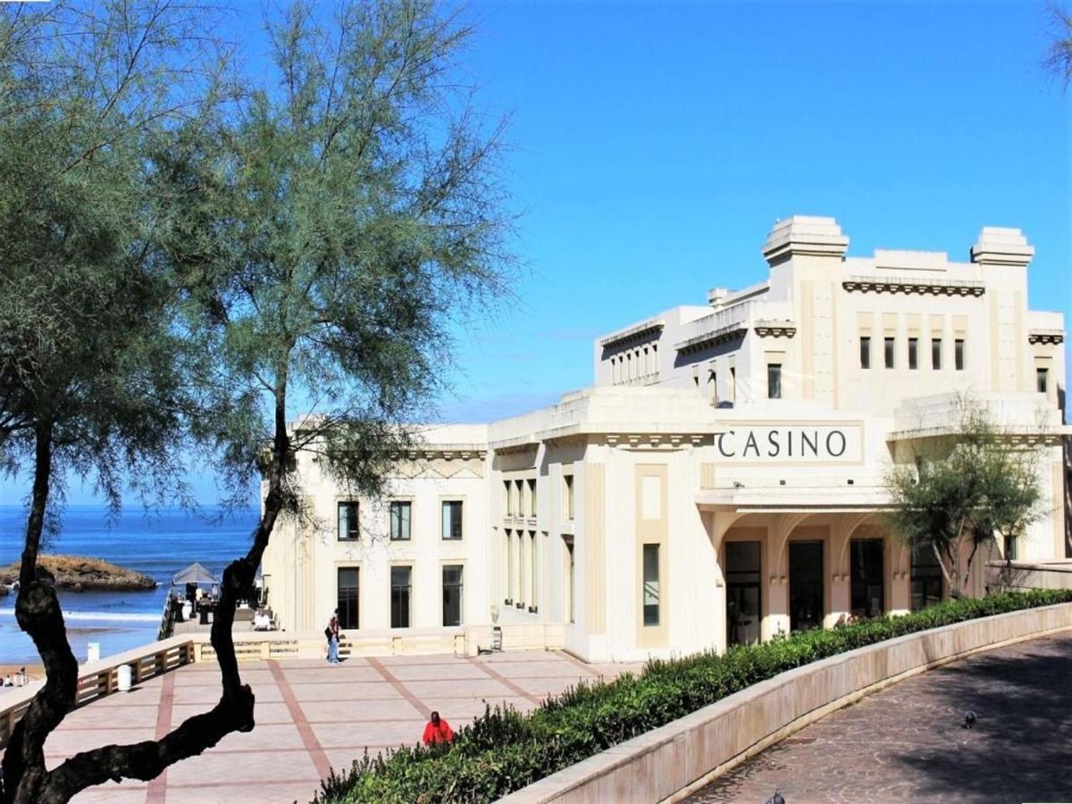 Studio Front De Mer Avec Piscine Et Balcon A Biarritz - Fr-1-3-412 Екстериор снимка