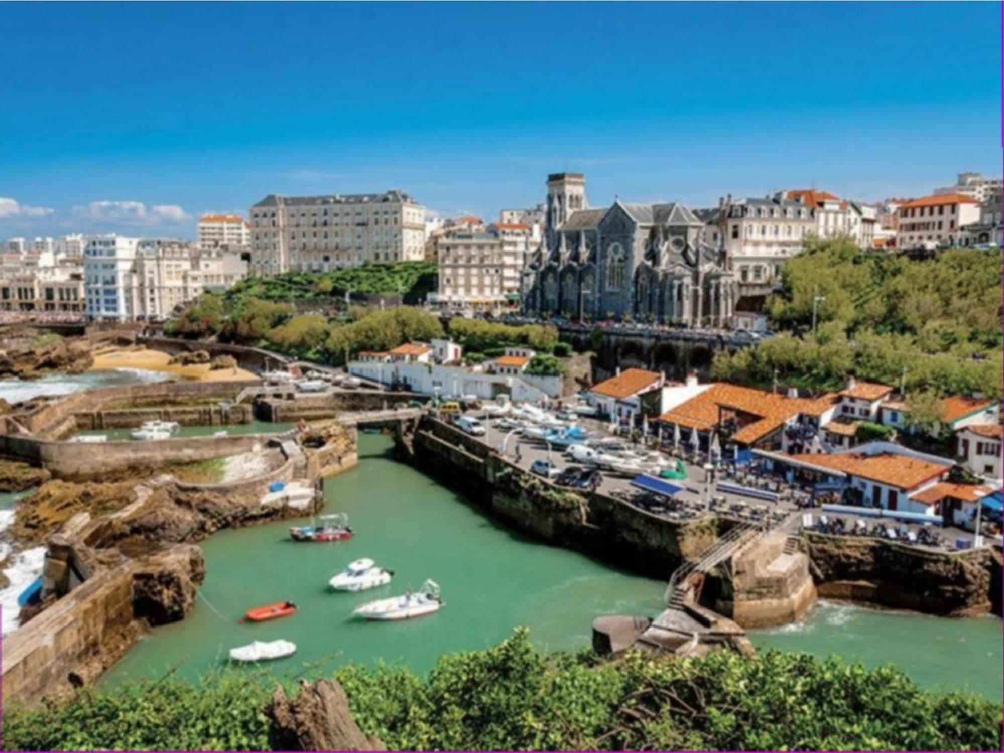Studio Front De Mer Avec Piscine Et Balcon A Biarritz - Fr-1-3-412 Екстериор снимка
