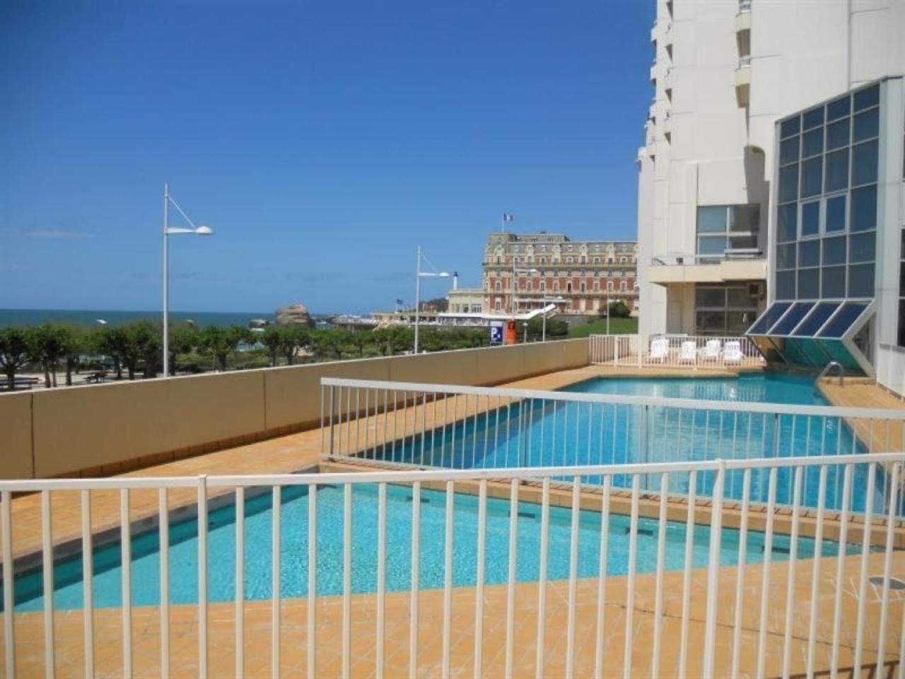 Studio Front De Mer Avec Piscine Et Balcon A Biarritz - Fr-1-3-412 Екстериор снимка